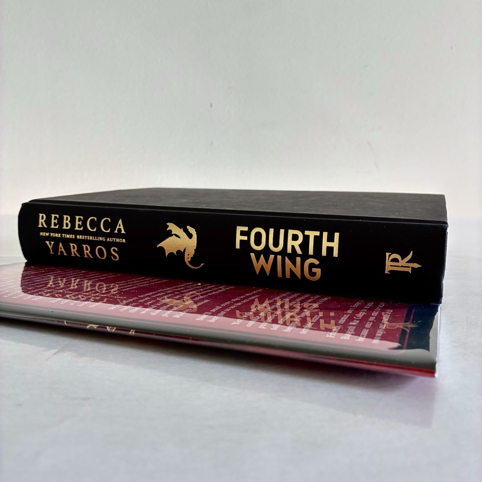 Fourth Wing Holiday Edition Rebecca Yarros SIGNED & STAMPED QUOTE First Print