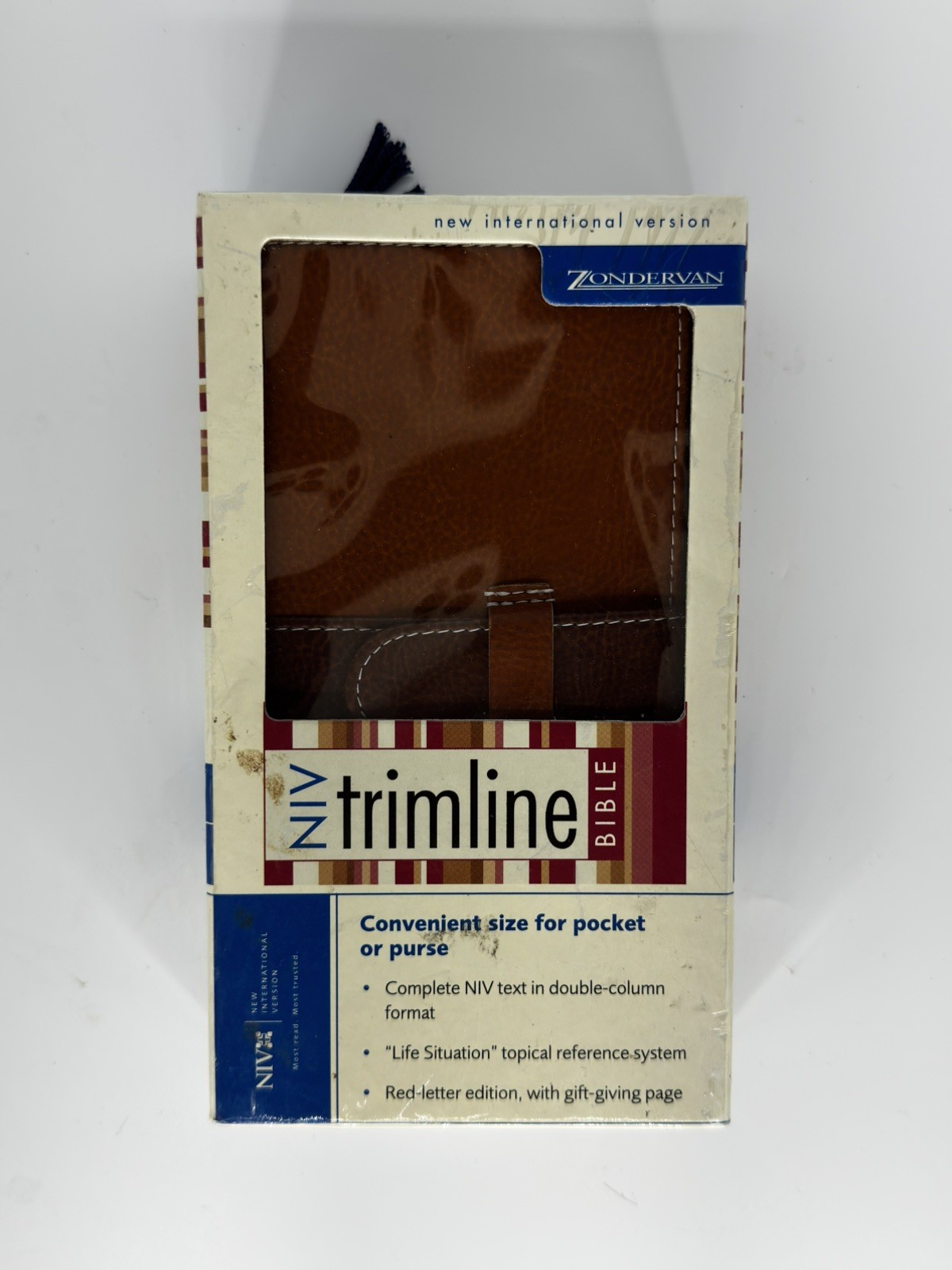 NIV TRIMLINE BIBLE, LTD By Zondervan RARE New in Box