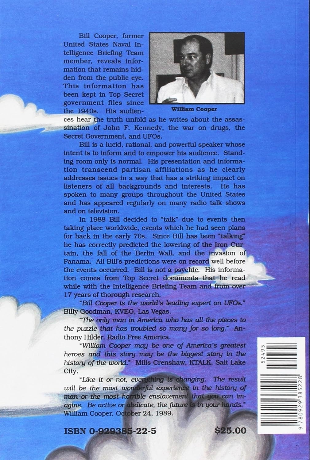 Behold a Pale Horse by William Cooper (1991, Trade Paperback)