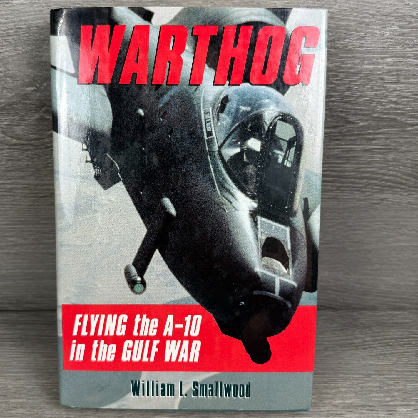 Warthog Flying the A-10 in the Gulf War Vtg HC 1993 Book by William L Smallwood