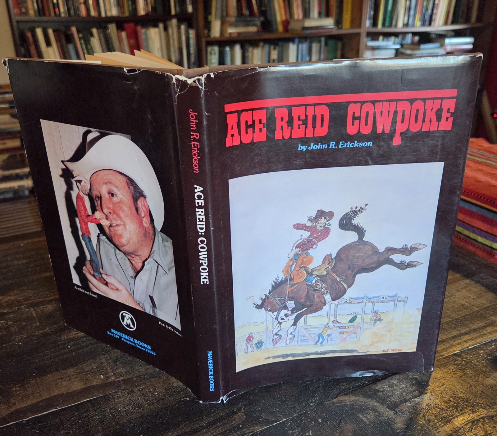 Ace Reid : Cowpoke Texas HC/DJ Book