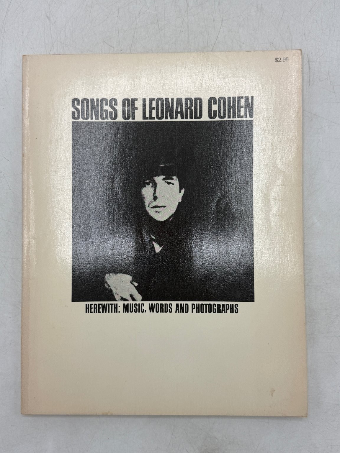 Songs of Leonard Cohen Sheet Music Words Photos 1969 Amsco Music Book