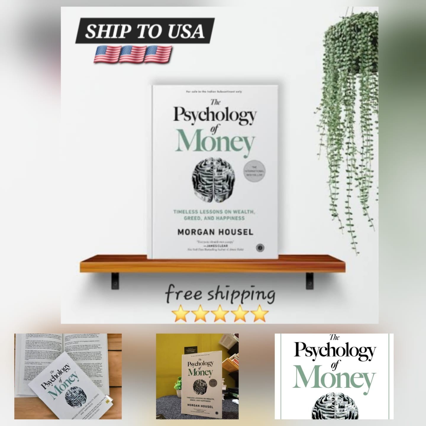 The Psychology of Money,Timeless lessons on wealth greed,and happiness PaperBook