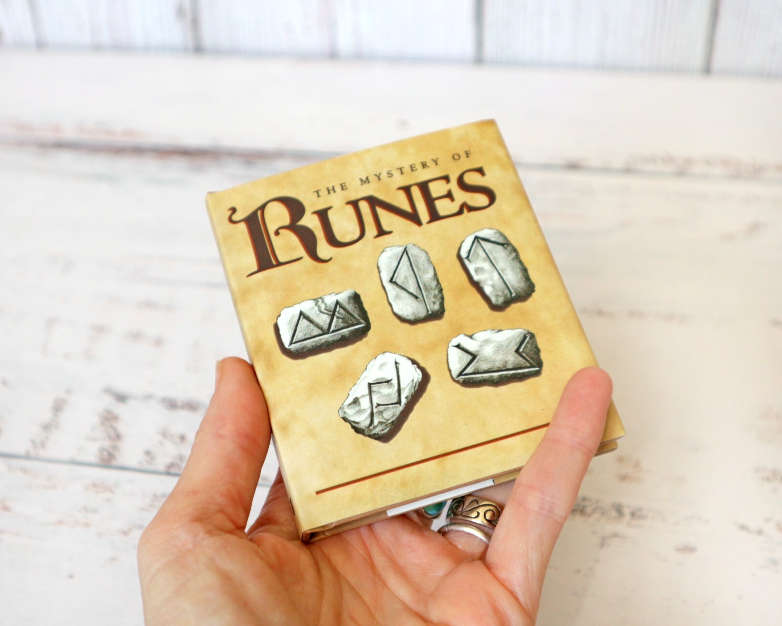 The Mystery of Runes Hardcover Pocket Book by Paul Lipari (Ariel Books) 80-pages