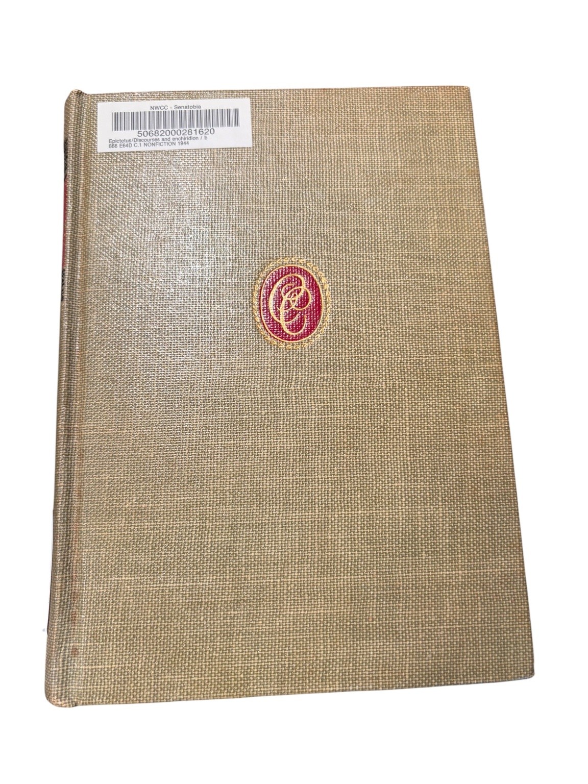 Epictetus Discourses Enchiridion 1944 Classics Club Walter J. Black Philosophy