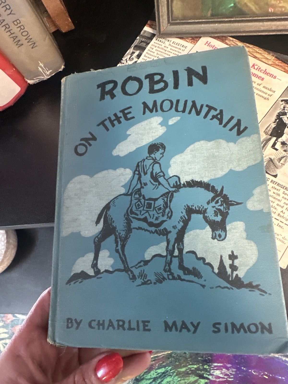 Robin on the Mountain – Charlie May Simon HC 1st Printing Illus 1934