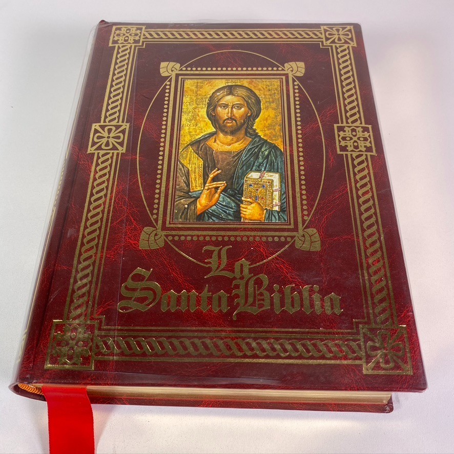 La Santa Biblia De La Familia Editorial Alfredo Ortells Faux Leather Bound Bible
