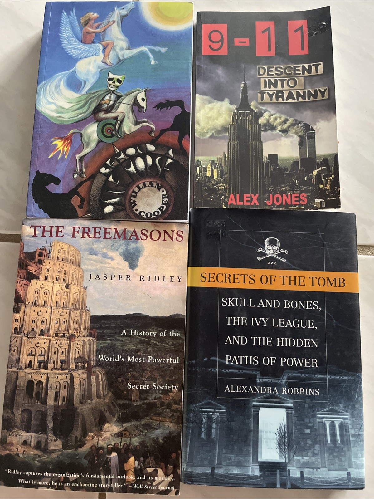 Behold a Pale Horse William Cooper Unrevised 1991 Protocols Zion Conspiracy Lot