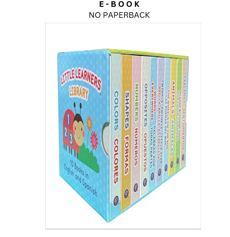 Bilingual 10 Board Books in Spanish and Eng, Lodi Publishing 2023