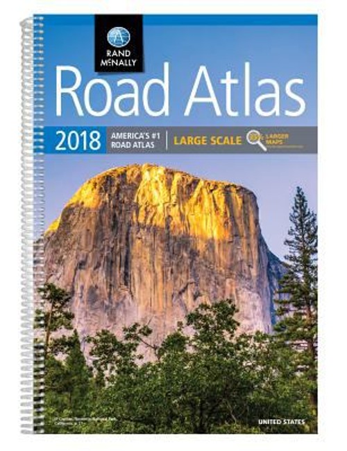2018 Rand McNally Large Scale Road Atlas Rand McNally Road Atlas