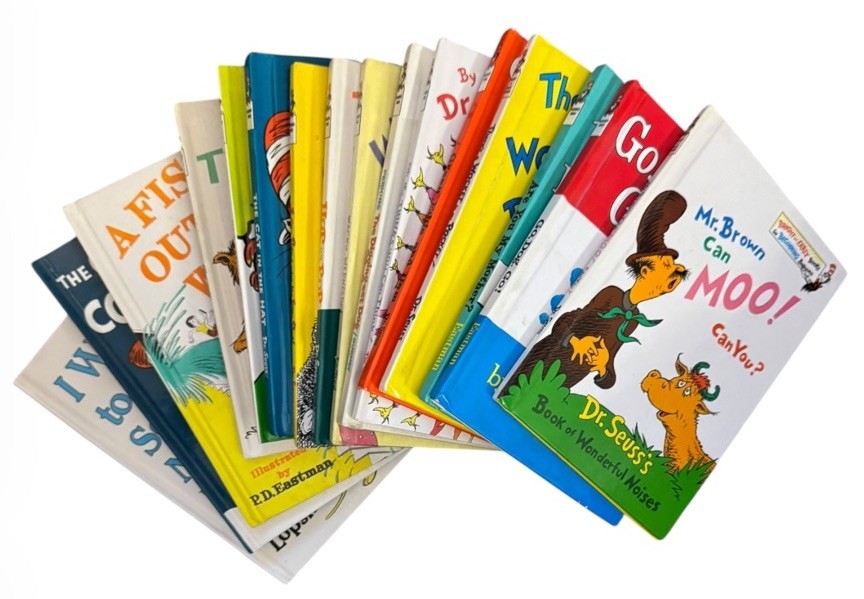Lot of 16 Dr. Seuss Beginner & Bright And Early Hardcover Books As Shown