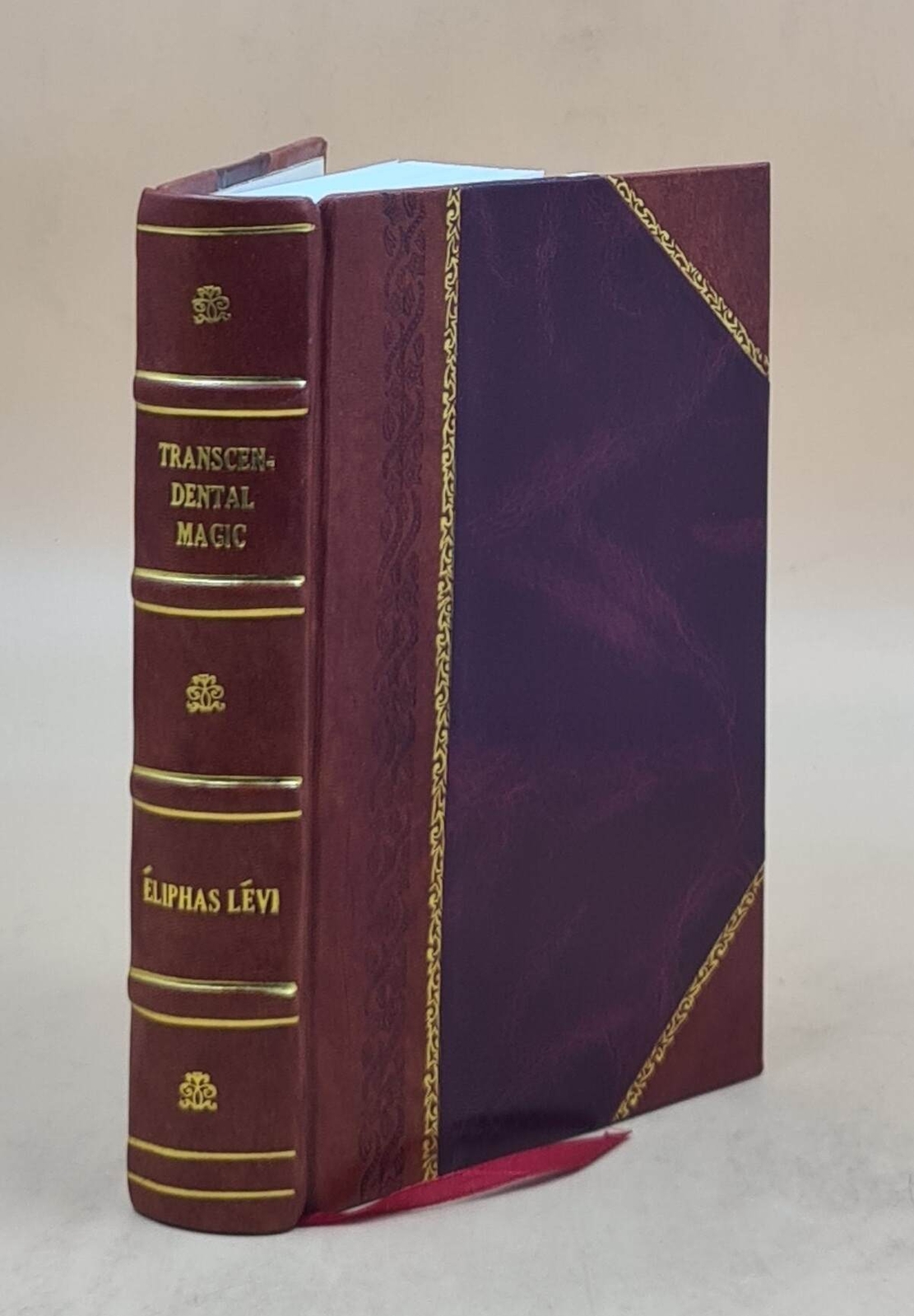 transcendentalmagic 1896 by Eliphas Levi [Leather Bound]