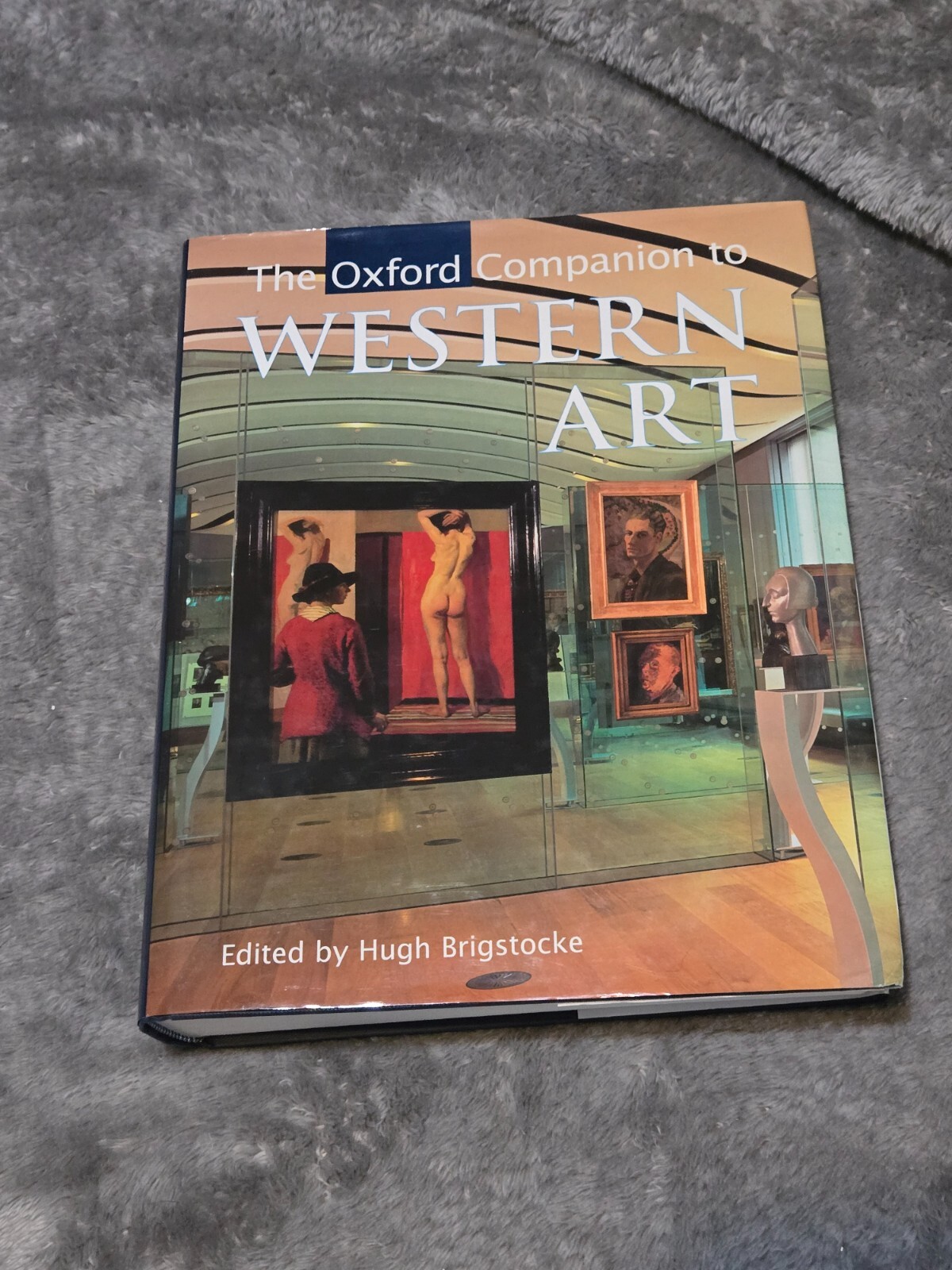 Oxford Companion to Western Art by Hugh Brigstocke (2001, LARGE Hardcover)