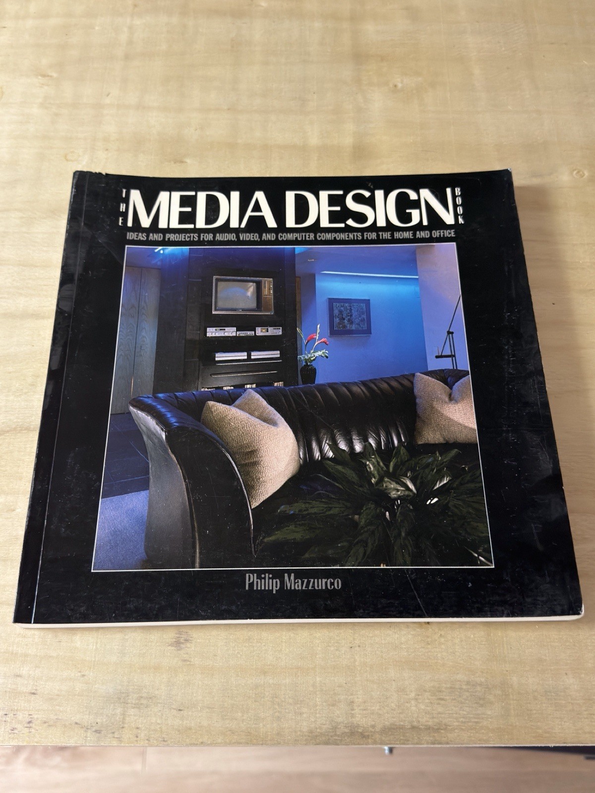 1984 The Media Design Book, Philip Mazzurco, Vintage PATRICK BATEMAN