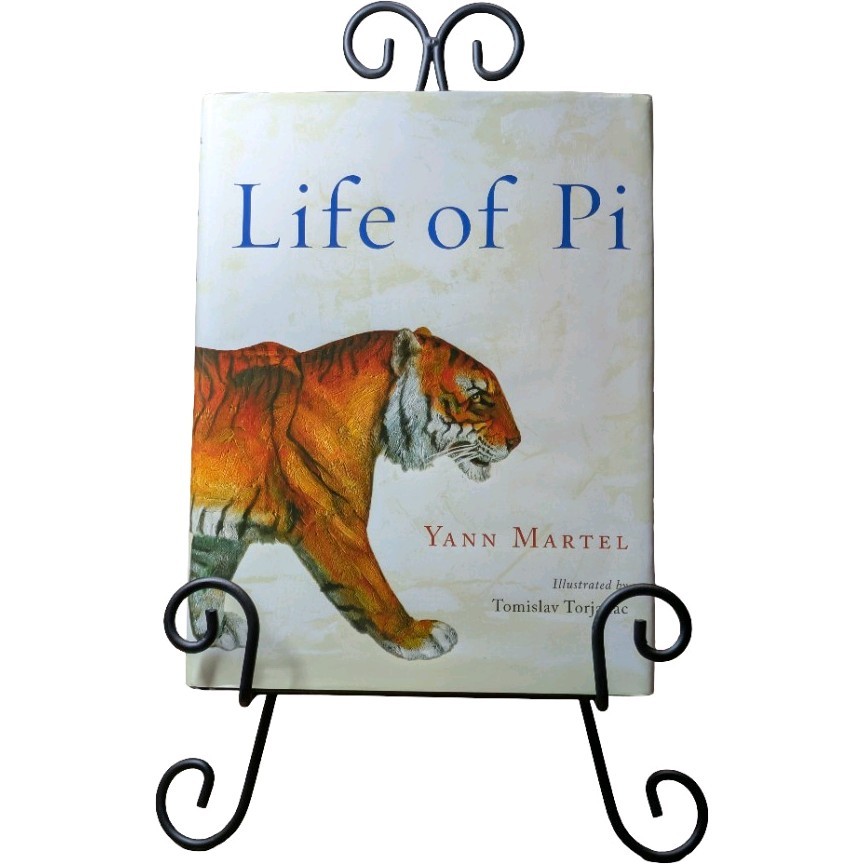 Life Of pi A Novel Harcover Book By Yann Martel Good Condition