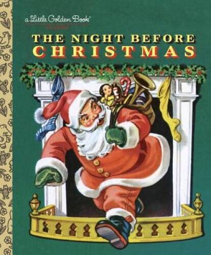 The Night Before Christmas (Little Golden Book) – Hardcover – VERY GOOD