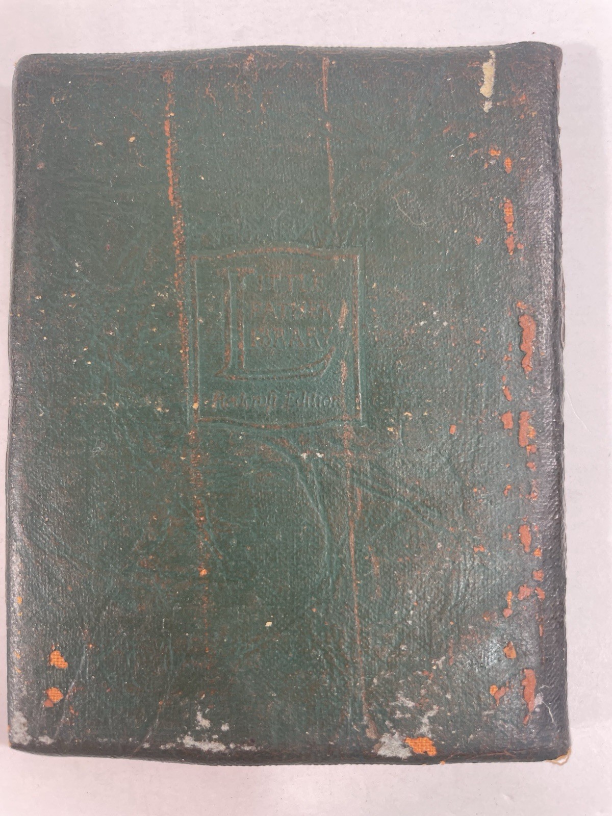 Dreams Olive Schreiner Green Miniature Little Leather Library Book 1920s