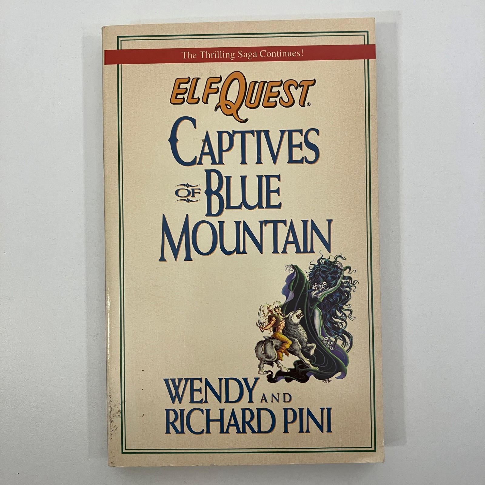 ElfQuest Captives of Blue Mountain by Wendy & Richard Pini Ace 1st Ed 1997 PB