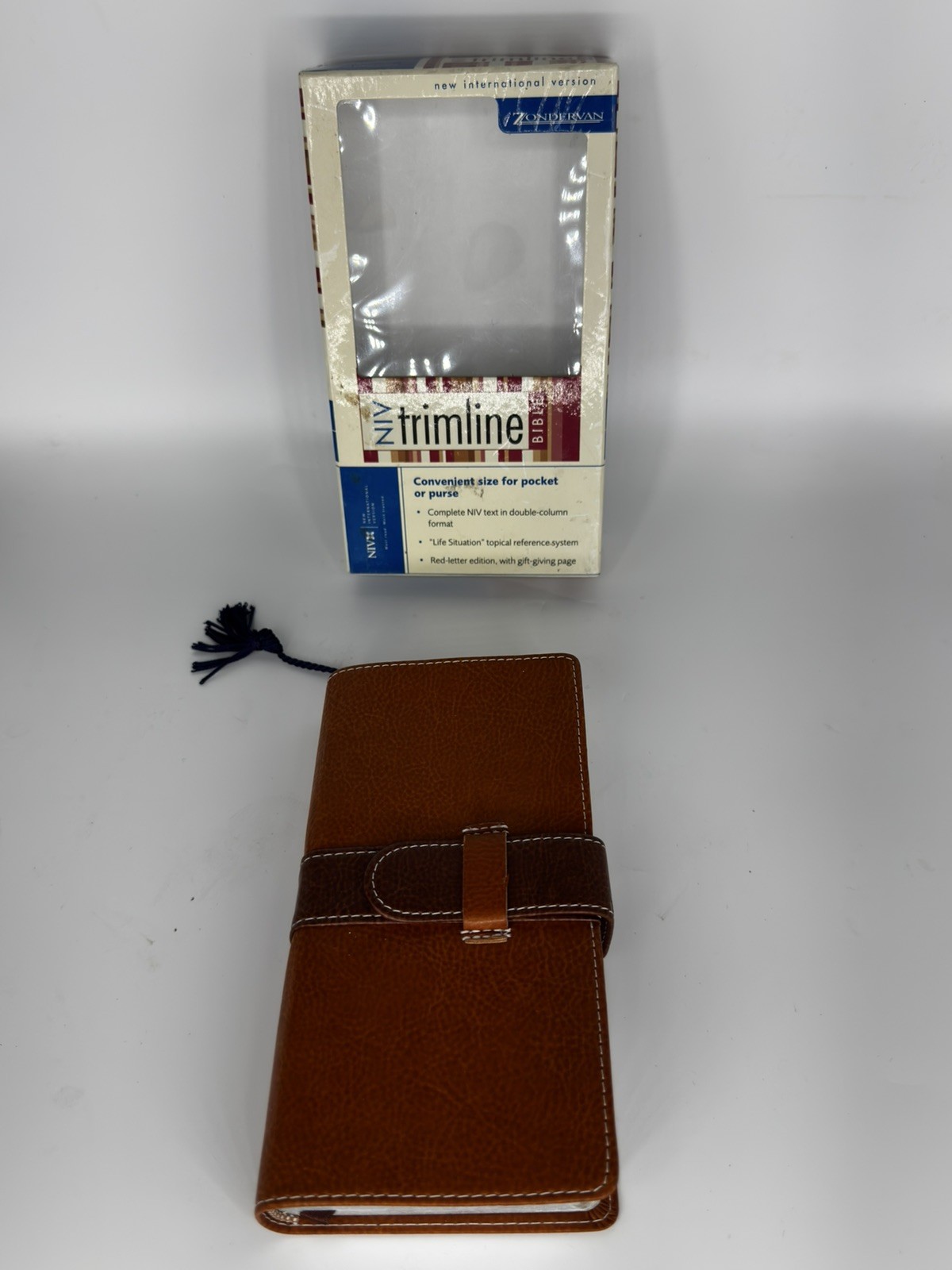 NIV TRIMLINE BIBLE, LTD By Zondervan RARE New in Box