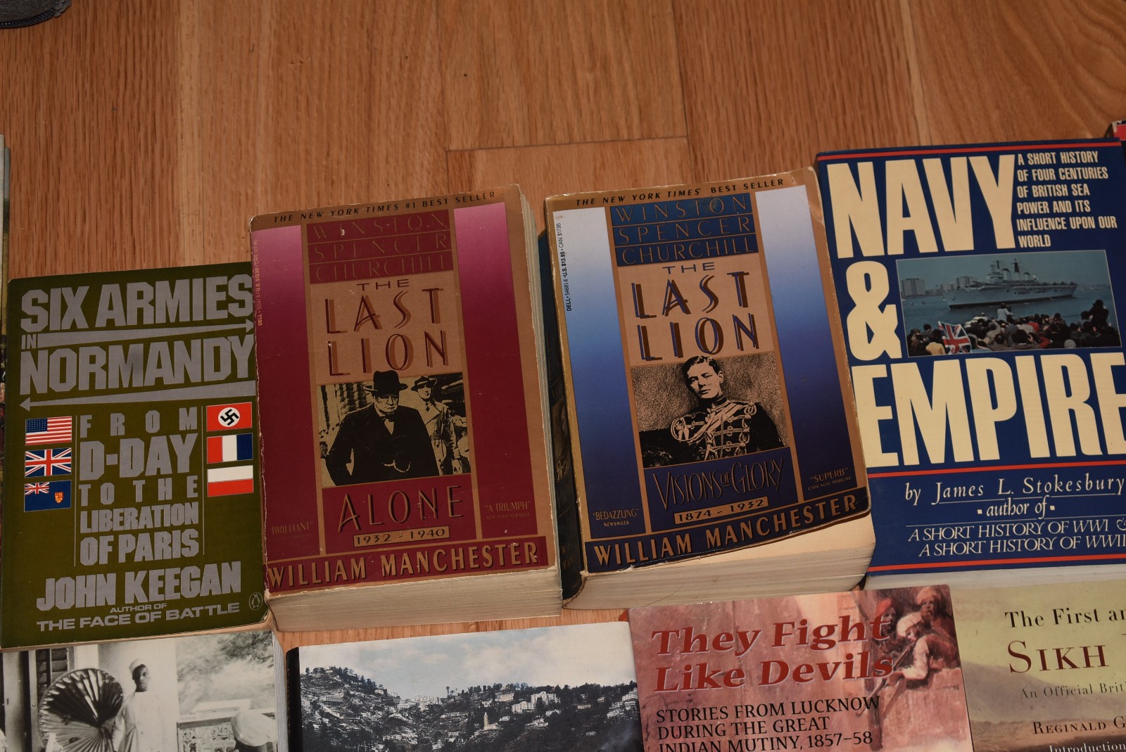 Lot of 13 WWII British Raj India War Sikh Military History Books