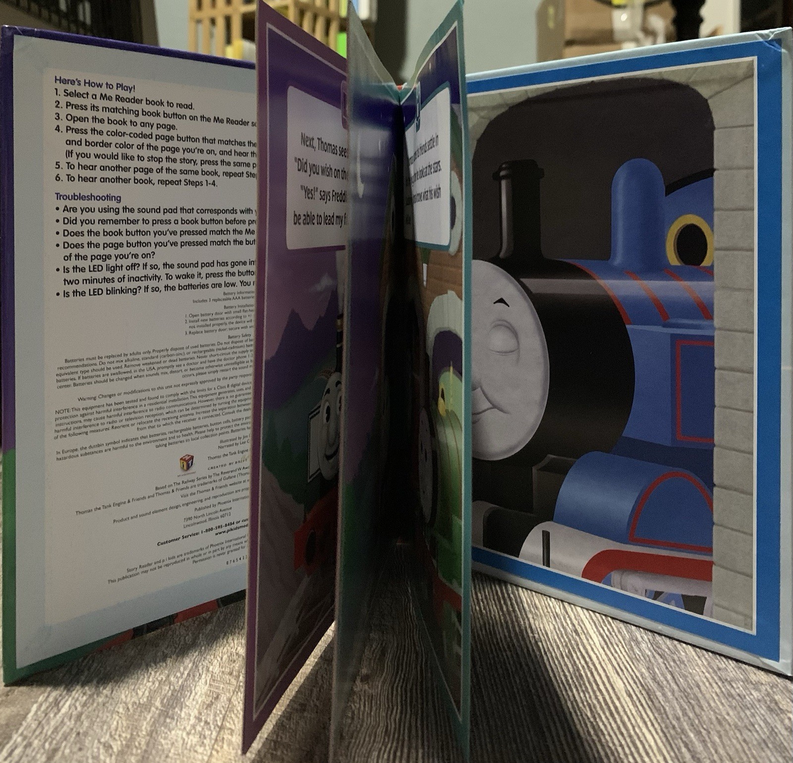 Lot Of 2: 1st HC Ed. Thomas & Friends Story Reader MeReader Books Set 2010s GOOD