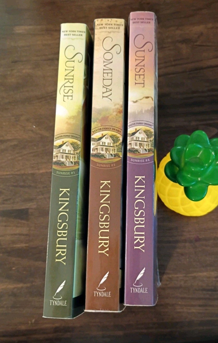 Karen Kingsbury Sunrise Series #1, 3, & 4 Series Baxter Family PB