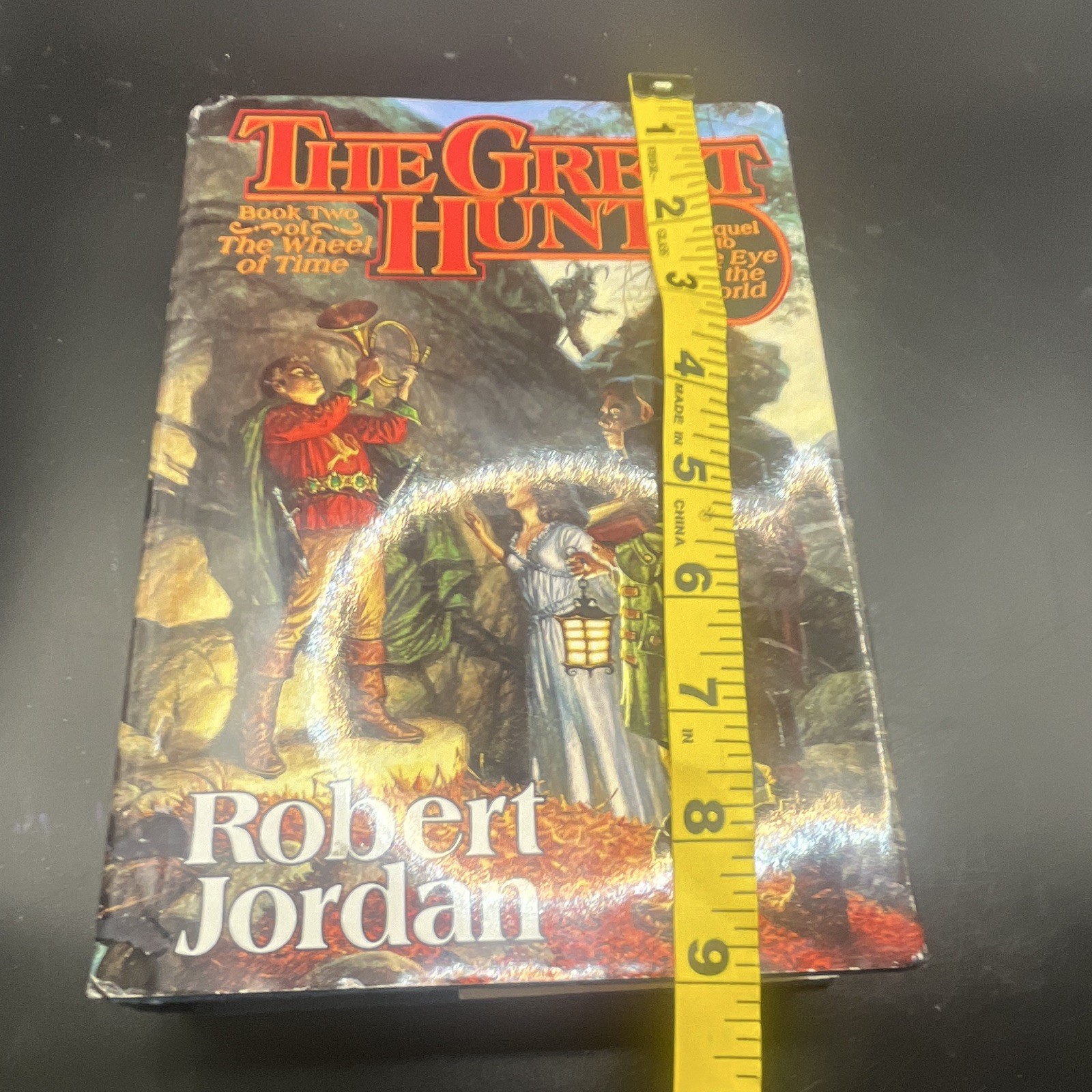 The Great Hunt by Robert Jordan (1990,Hardcover) Wheel of Time Book Club Edition