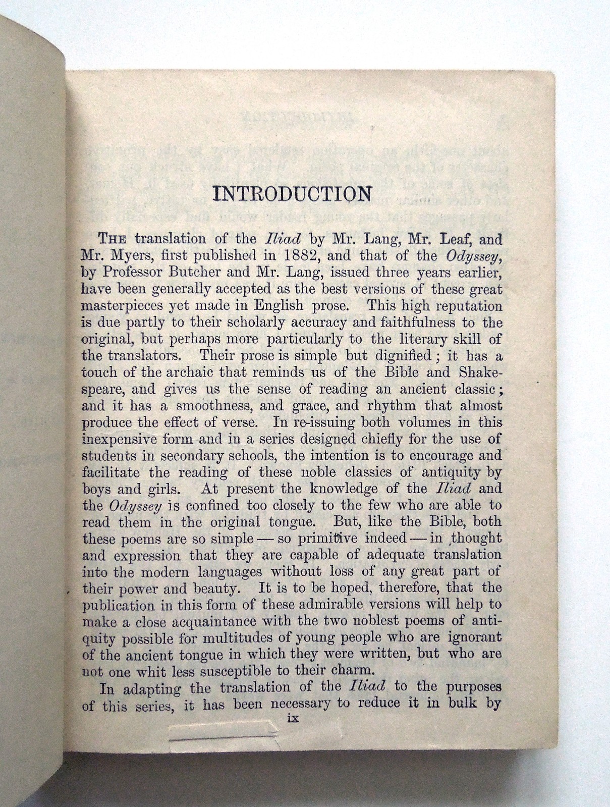 Homer’s Iliad (Macmillan Pocket Classics) – 1916 hc, The Macmillan Company