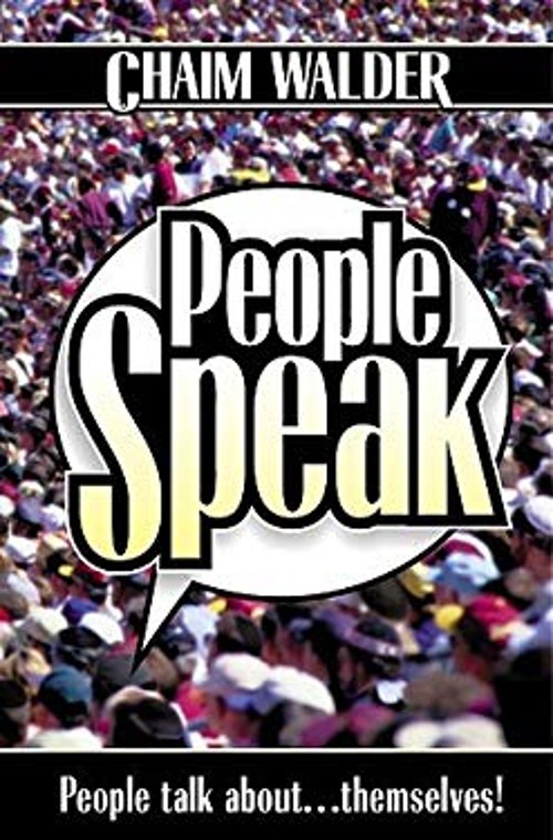 People Speak 1 : Regular Edition Hardcover Chaim Walder