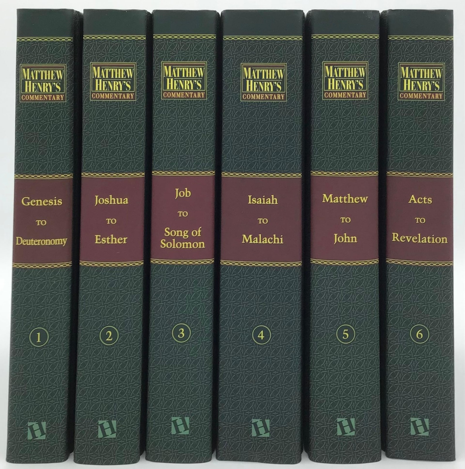 Matthew Henry’s Commentary on the Whole Bible: New Modern Edition [6 volume …