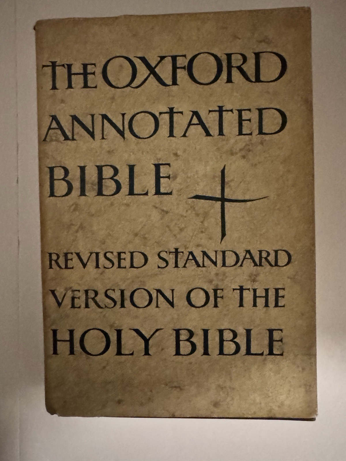 Oxford Annotated Bible RSV Revised Standard Version 1962 Hardcover Study Bible
