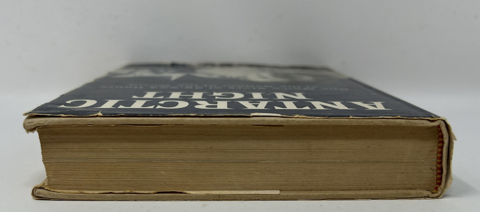 VTG HISTORY: SIGNED Antarctic Night by Jack Bursey – 1957 HC/DJ Pub Rand McNally