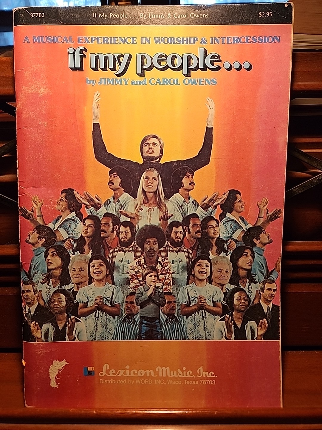 Vtg 1974 If My People Songbook Worship Lexicon Jimmy Carol Owens Christian Music