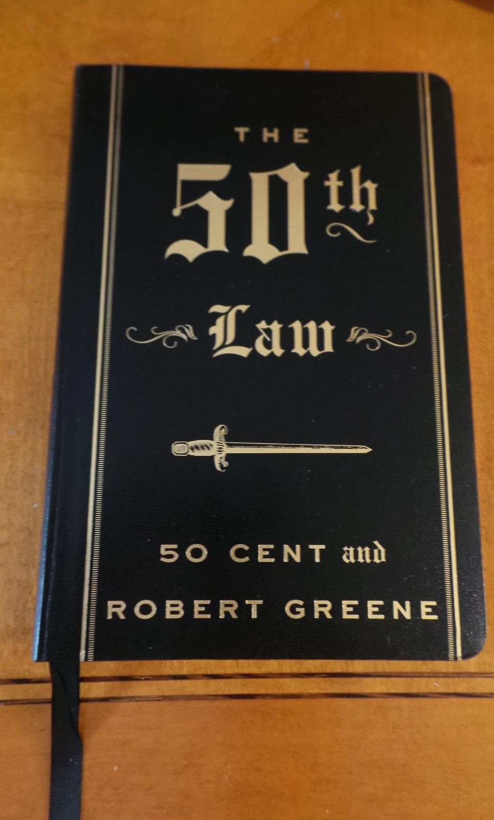 The 50th Law by 50 Cent Robert Greene HC Faux Leather Bound 2009 HarperCollins F