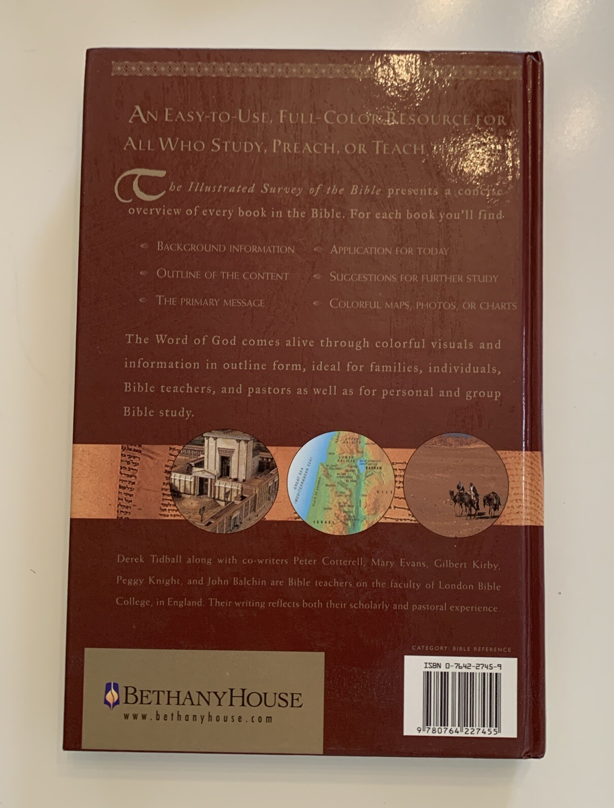 The Illustrated Survey of the Bible Book 2001 Derek Tidball Bethany House Pub