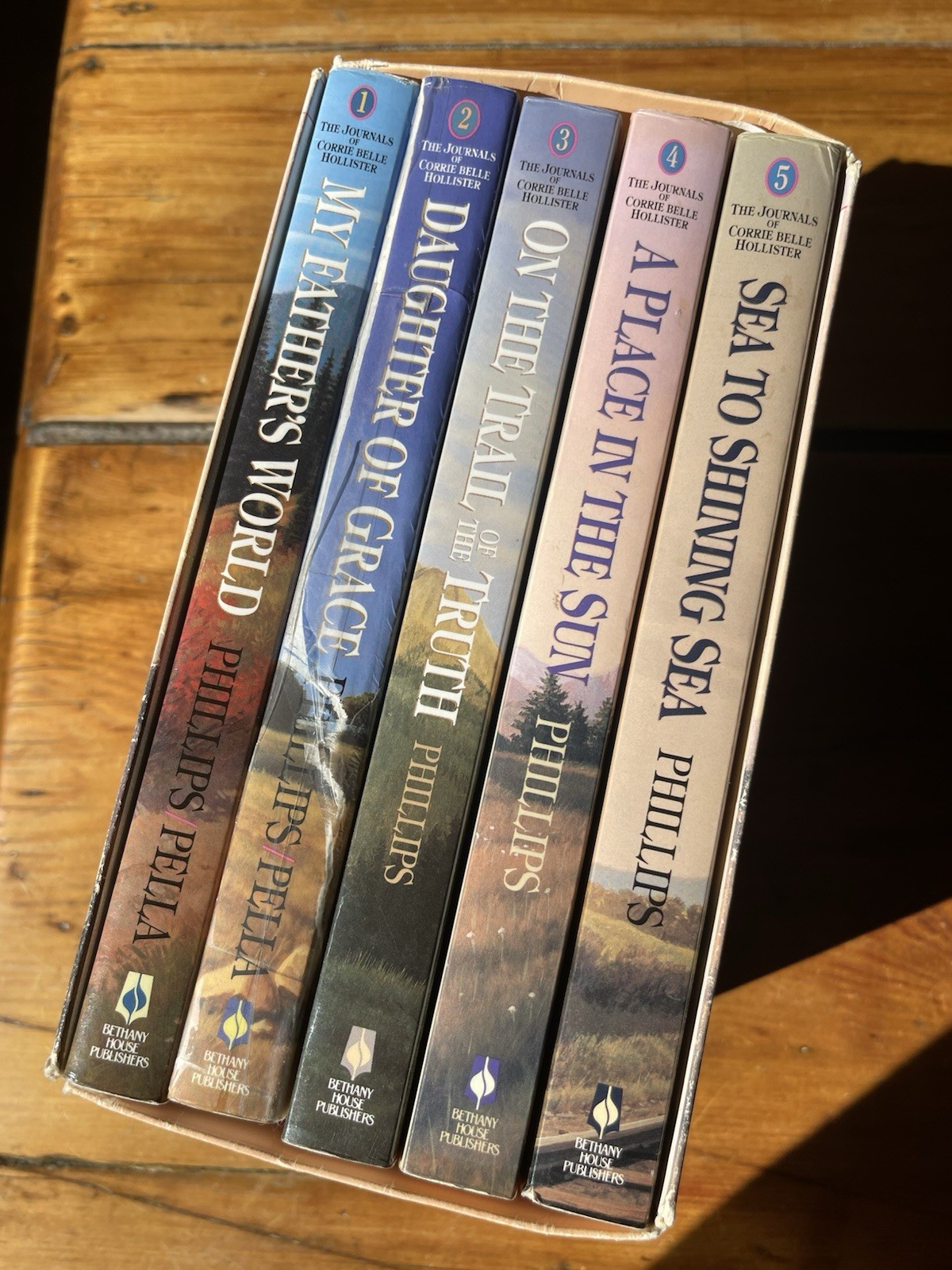 JOURNALS OF CORRIE BELLE HOLLISTER (BOOK 1 TO 5) By Michael R. Phillips & Judith