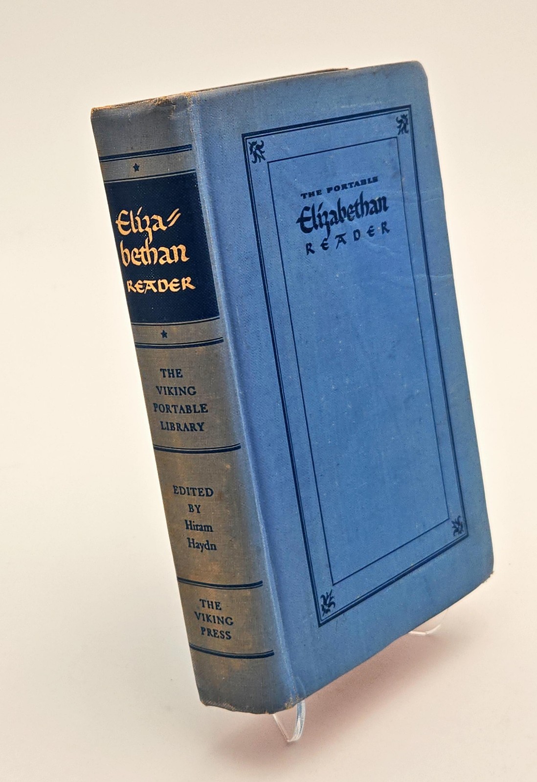 1946 The Portable Elizabethan Reader The Viking Press Hardcover J44