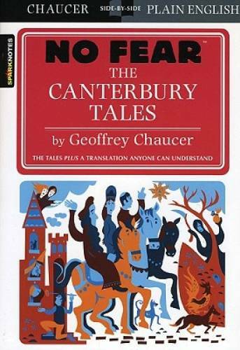 The Canterbury Tales (No Fear) – Paperback By SparkNotes – VERY GOOD