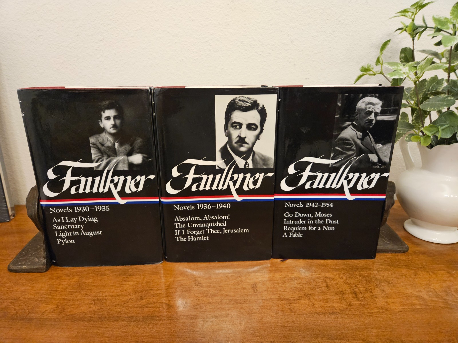 William Faulkner Library of America 3 Volume Set Complete 1930-1954 HC/DJ NF!