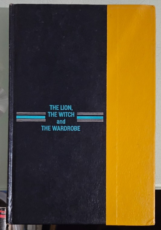 cs lewis THE LION THE WITCH AND THE WARDROBE hardcover 1950 macmillan company