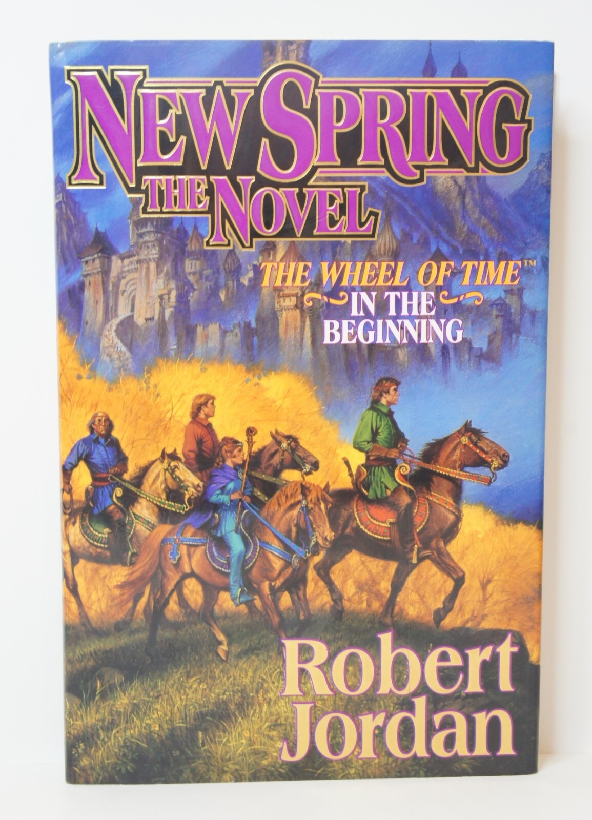 The Wheel of Time New Spring Prequel – Hard Cover – Robert Jordan 9.6In Tall