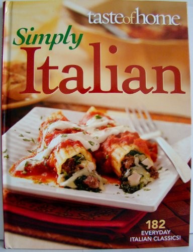 Taste of Home Simply Italian – VERY GOOD