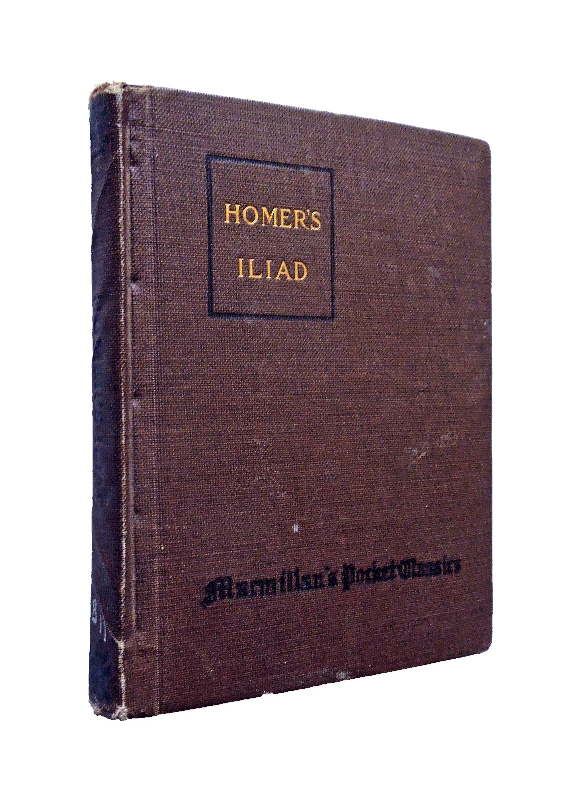 Homer’s Iliad (Macmillan Pocket Classics) – 1916 hc, The Macmillan Company