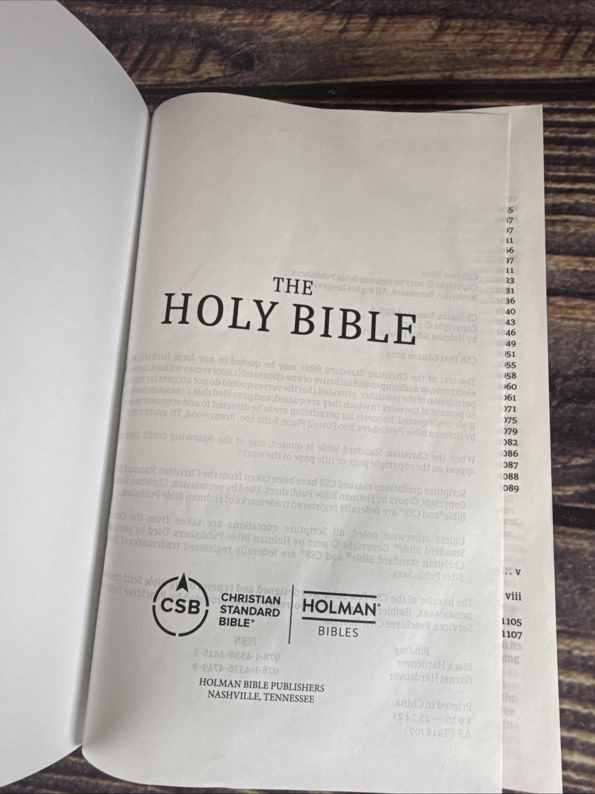 Holy Bible : Christian Standard Bible, Black, Anglicised Edition, Hardcover b…