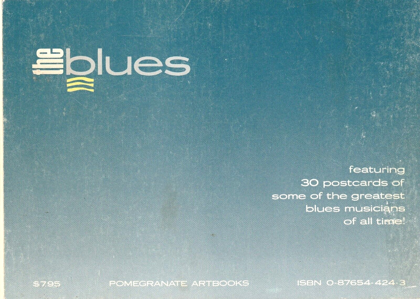 The Blues: A Book of 30 Postcards, B&W, Greatest Blues Musicians of all times