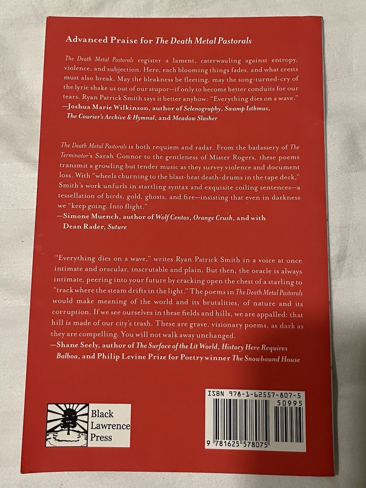 Death Metal Pastorals by Ryan Patrick Smith (2019, Trade Paperback)