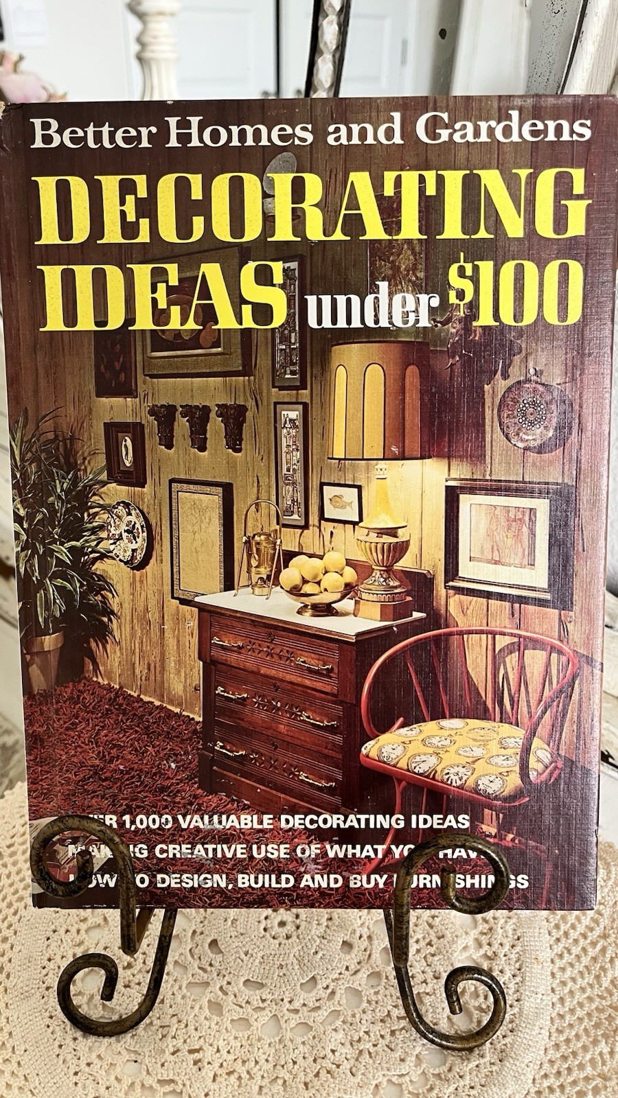 Better Homes and Gardens Decorating Ideas under $100 Vintage 1971 HC 1st Edition