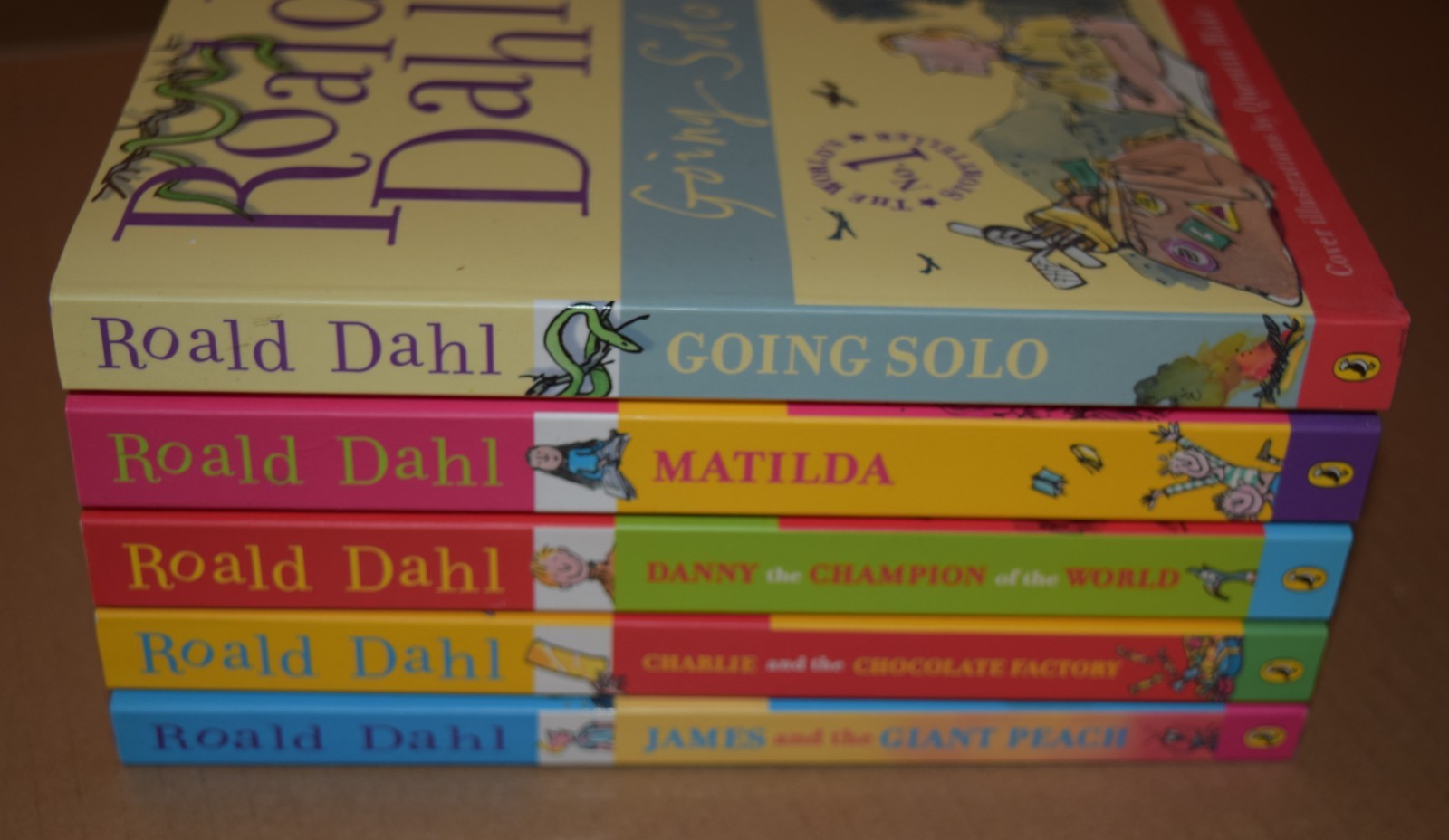 Roald Dahl Collection Library 5 PB Book Children’s Lot Like New
