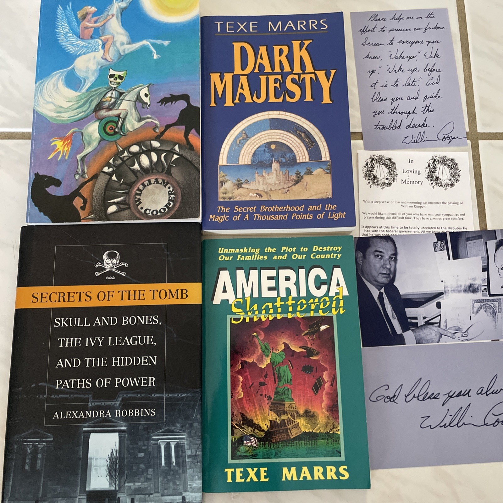 Behold a Pale Horse William Cooper 1991 UNREVISED Protocols Zion CONSPIRACY LOT
