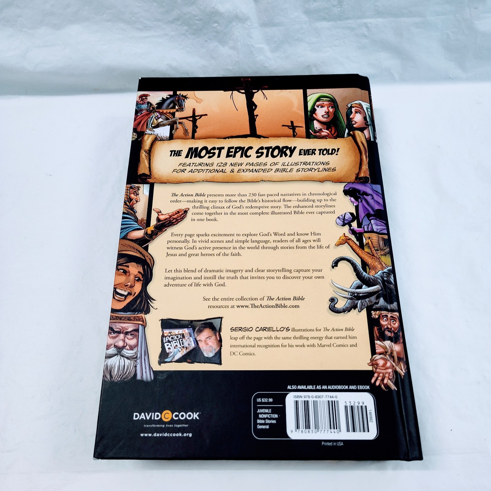 The Action Bible God’s Redemptive Story Action Bible (Hardcover, 2020)